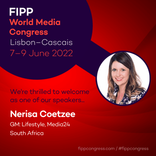 Nerisa Coetzee, World Media Congress 2022 speaker #fippcongress