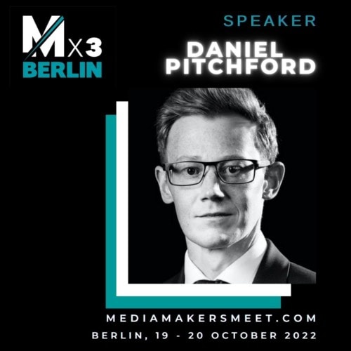 Daniel Pitchford, Mx3 Berlin (mediamakersmeet.com) speaker