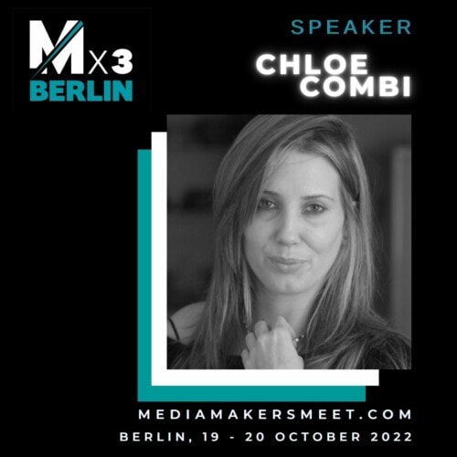 Chloe Combi Mx3 Berlin Speaker (more at mediamakersmeet.com)